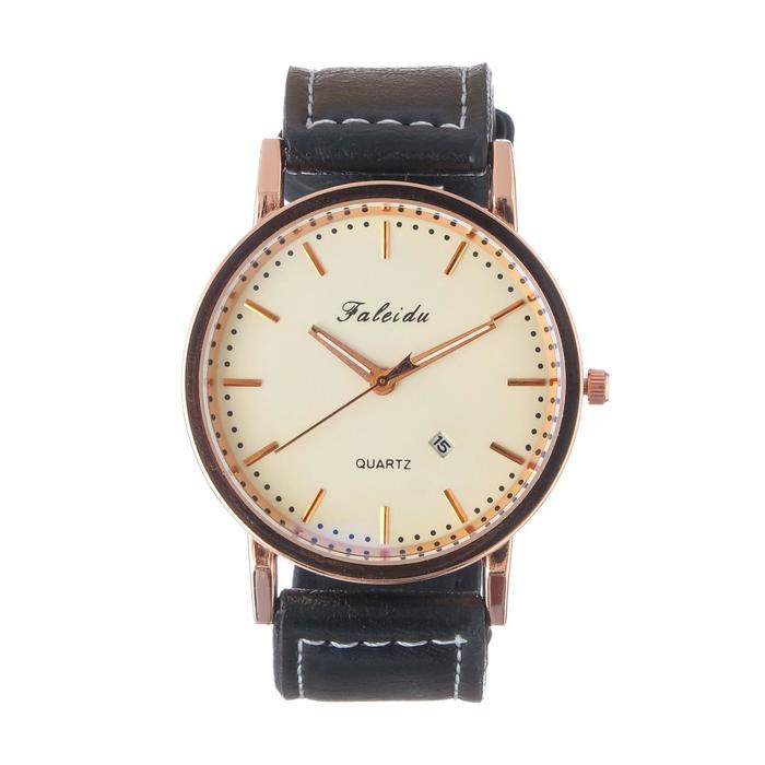 Часы наручные мужские, d=4.8 см, ремешок экокожа 25.5 см, с календарём
Часы наручные мужские, d=4.8 см, ремешок экокожа 25.5 см, с календарём