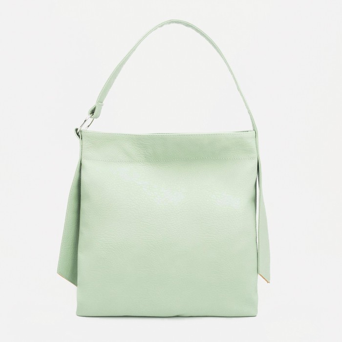 Сумка-хобо, отдел на молнии, цвет мятный
Сумка-хобо, отдел на молнии, цвет мятный