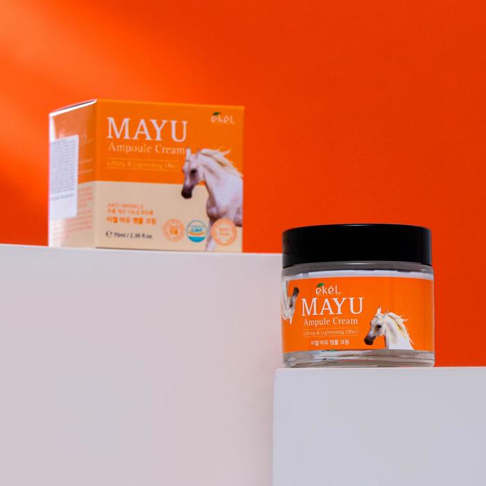 Крем для лица Ekel, ампульный подтягивающий с лошадиным жиром, 70 мл
Крем для лица Ekel, ампульный подтягивающий с лошадиным жиром, 70 мл