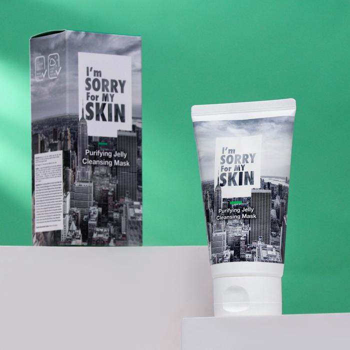 Очищающая маска-желе I'm Sorry for My Skin, 100 мл
Очищающая маска-желе I'm Sorry for My Skin, 100 мл