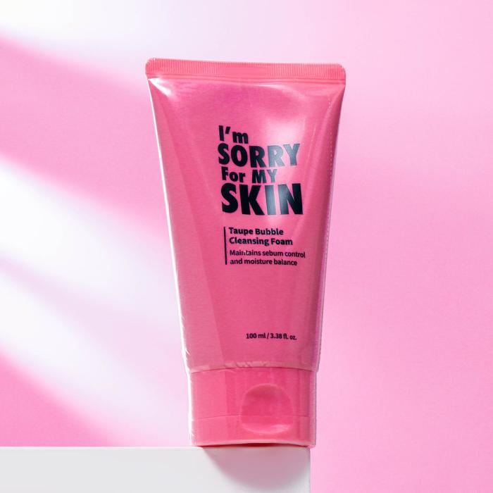 Очищающая пенка I'm Sorry for My Skin, с угольным порошком 100 мл
Очищающая пенка I'm Sorry for My Skin, с угольным порошком 100 мл