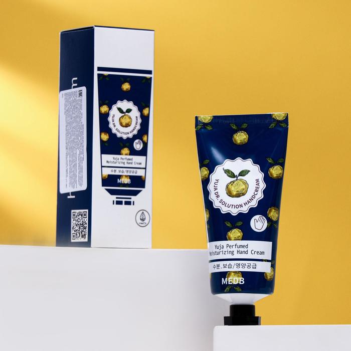 Крем для рук Med B, с ароматом юджа, 80 мл 
Крем для рук Med B, с ароматом юджа, 80 мл