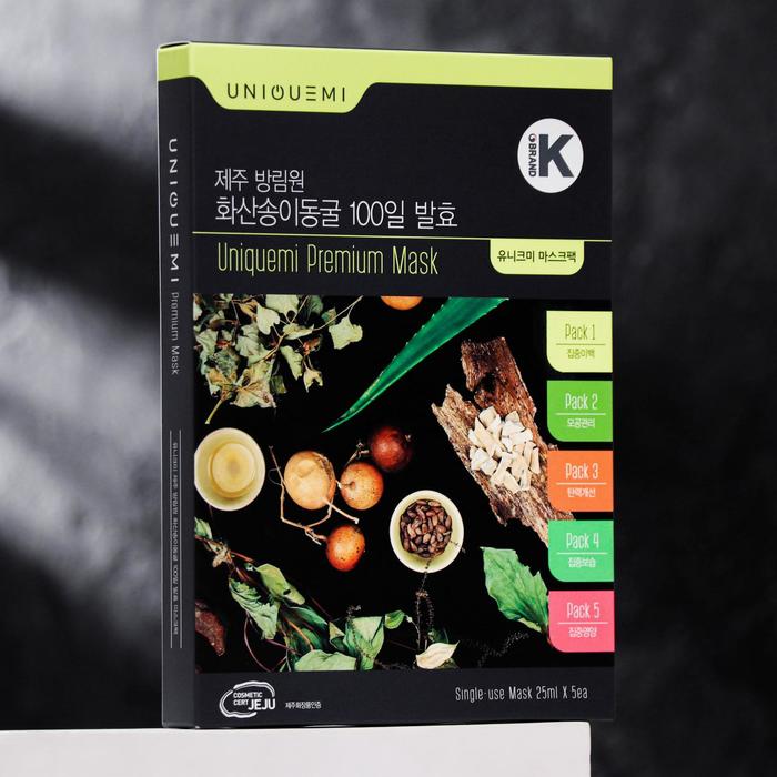 Набор тканевых масок Uniquemi, с экстрактами растений с острова Чеджу, 5 шт. по 25 мл
Набор тканевых масок Uniquemi, с экстрактами растений с острова Чеджу, 5 шт. по 25 мл