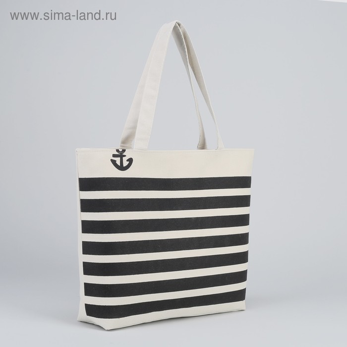 Сумка-шопер на молнии, с подкладом, цвет белый/чёрный
Сумка-шопер на молнии, с подкладом, цвет белый/чёрный