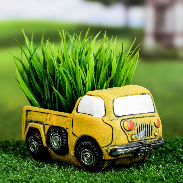 Горшок "Грузовик" желтое 13,5*8*7см
Горшок "Грузовик" желтое 13,5*8*7см