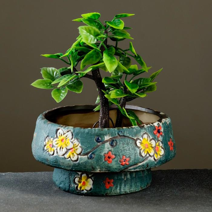 Горшок "Ветви" зеленый, 13,5*13,5*5,5 см
Горшок "Ветви" зеленый, 13,5*13,5*5,5 см