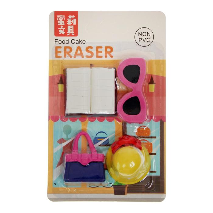 Набор фигурных ластиков "Модница", 4 штуки, МИКС
Набор фигурных ластиков "Модница", 4 штуки, МИКС