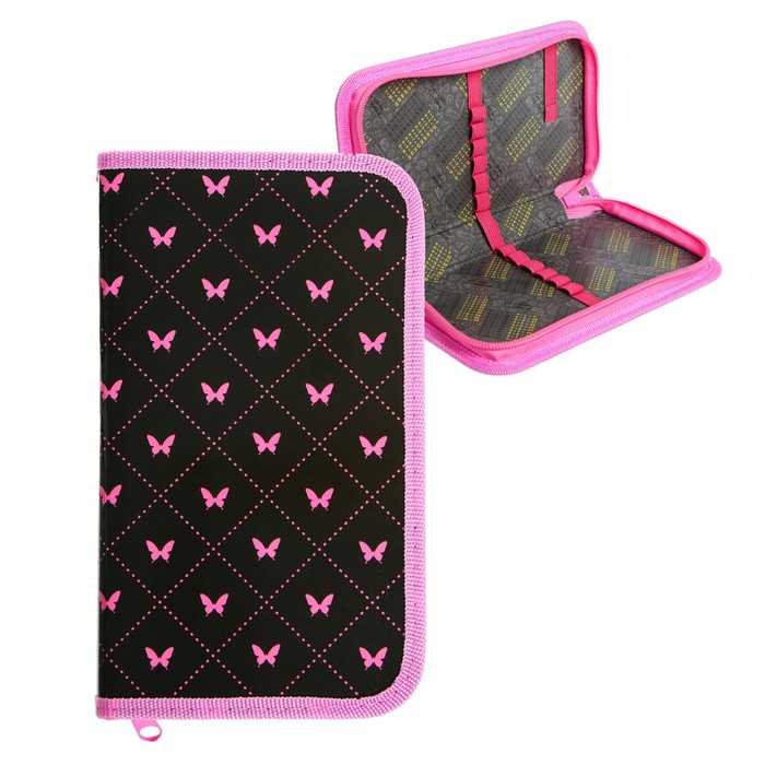 Пенал 1 секция Calligrata, 115 х 205 мм, ламинированный картон, "Бабочки"
Пенал 1 секция Calligrata, 115 х 205 мм, ламинированный картон, "Бабочки"