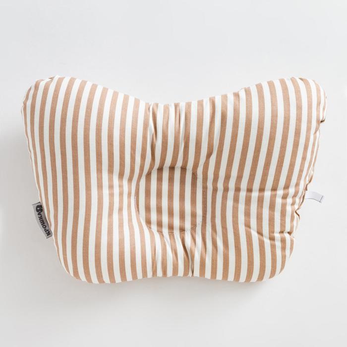 Подушка анатомическая Крошка Я «Бежевая полоска», 26х22 см, 100% хлопок, сатин
Подушка анатомическая Крошка Я «Бежевая полоска», 26х22 см, 100% хлопок, сатин