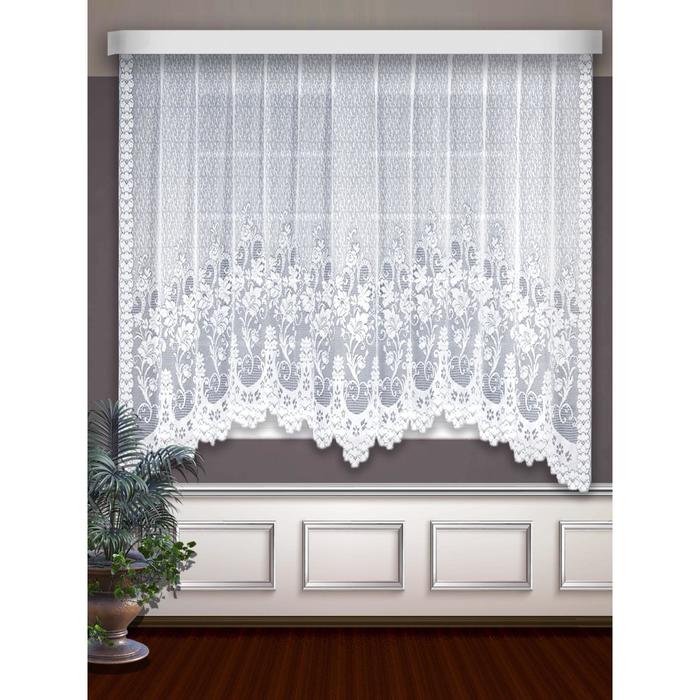 Гардина, размер 300 х 160 см, цвет белый 
Гардина, размер 300 х 160 см, цвет белый