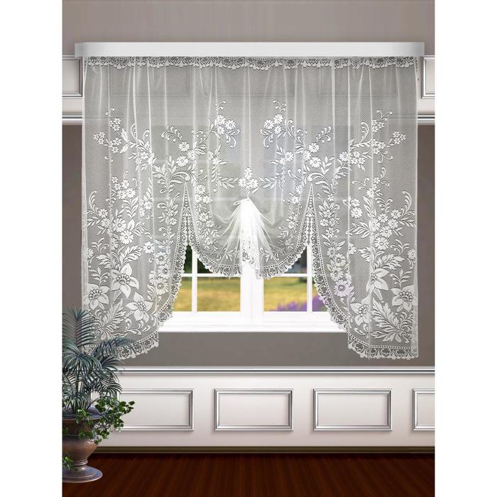 Гардина, размер 310 х 205 см, цвет белый
Гардина, размер 310 х 205 см, цвет белый