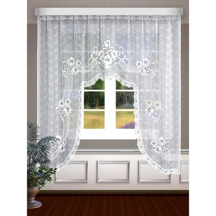 Гардина, размер 220 х 250 см, цвет белый
Гардина, размер 220 х 250 см, цвет белый