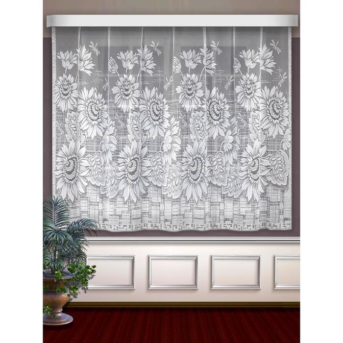 Гардина, размер 250 х 160 см, цвет белый
Гардина, размер 250 х 160 см, цвет белый