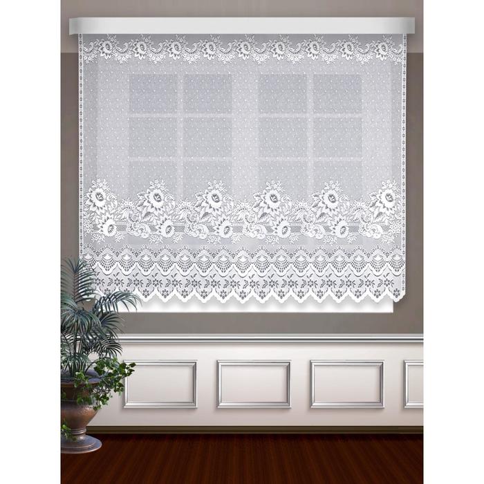 Гардина, размер 160 х 250 см, цвет белый
Гардина, размер 160 х 250 см, цвет белый