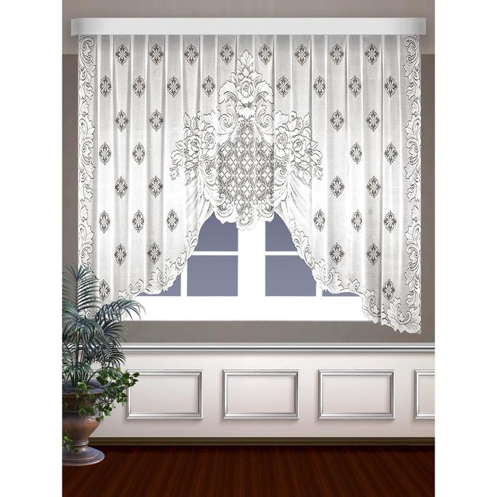 Гардина, размер 350 х 175 см, цвет белый
Гардина, размер 350 х 175 см, цвет белый