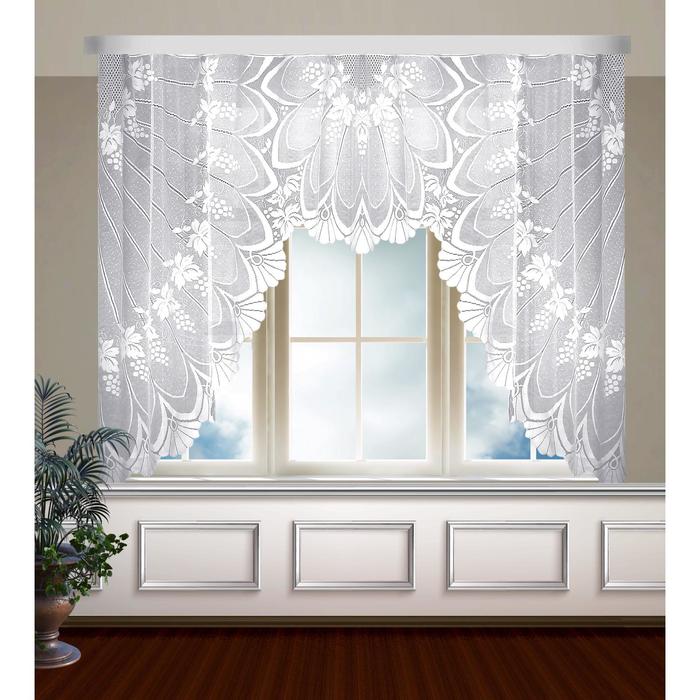 Гардина, размер 300 х 160 см, цвет белый
Гардина, размер 300 х 160 см, цвет белый