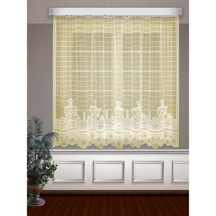 Гардина, размер 250 х 160 см, цвет крем
Гардина, размер 250 х 160 см, цвет крем