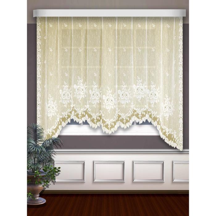 Гардина, размер 300 х 160 см, цвет крем
Гардина, размер 300 х 160 см, цвет крем