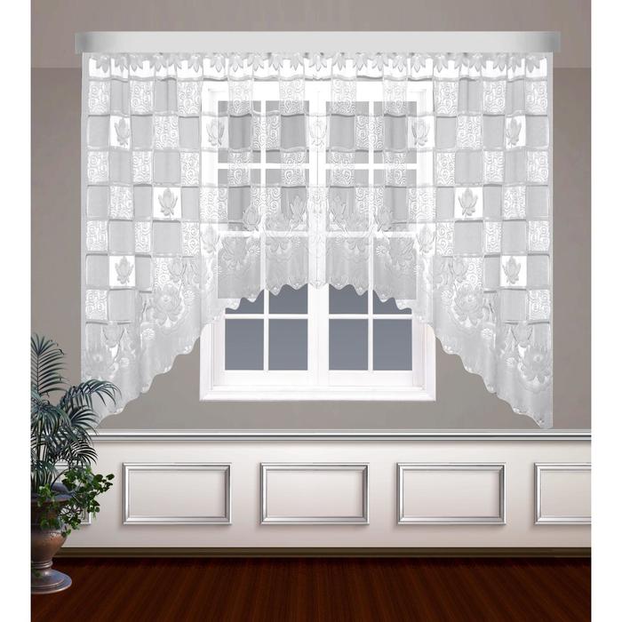 Гардина, размер 300 х 160 см, цвет белый
Гардина, размер 300 х 160 см, цвет белый