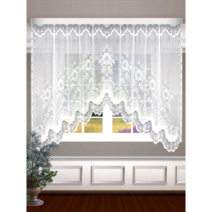 Гардина, размер 160 х 350 см, цвет белый
Гардина, размер 160 х 350 см, цвет белый