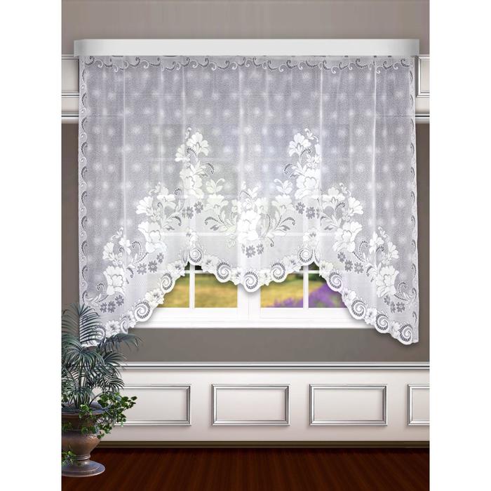 Гардина, размер 160 х 250 см, цвет белый
Гардина, размер 160 х 250 см, цвет белый