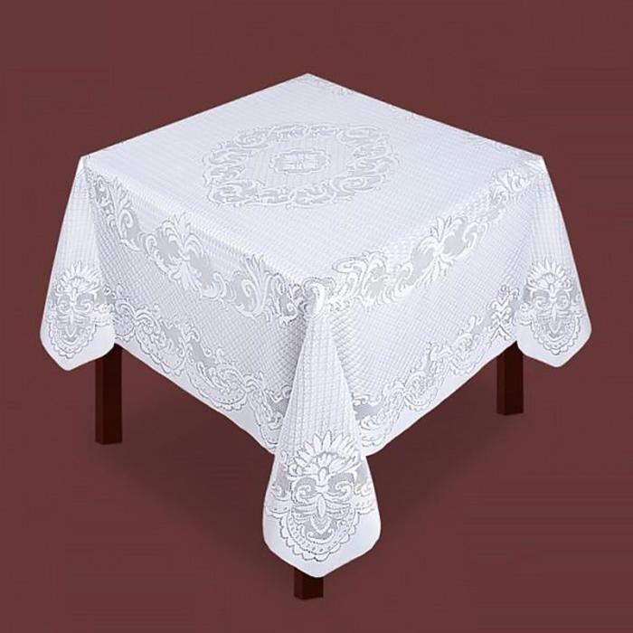 Скатерть, размер 165 х 175 см, цвет белый
Скатерть, размер 165 х 175 см, цвет белый