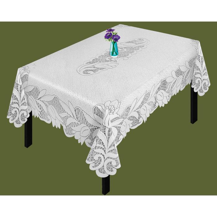 Скатерть, размер 165 х 120 см, цвет белый
Скатерть, размер 165 х 120 см, цвет белый