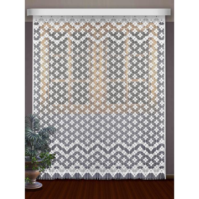 Гардина-лапша, размер 165х250 см, цвет белый
Гардина-лапша, размер 165х250 см, цвет белый