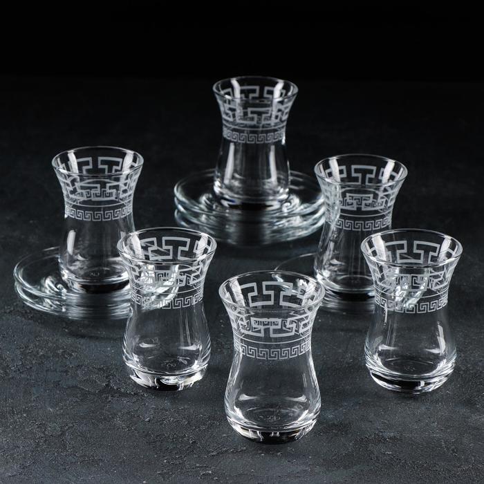 Сервиз чайный «Нэро», 12 предметов: стакан чайный 140 мл, блюдце 12 см
Сервиз чайный «Нэро», 12 предметов: стакан чайный 140 мл, блюдце 12 см