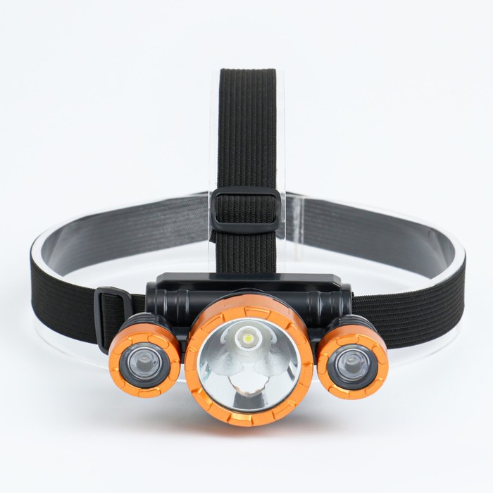 Фонарь налобный аккумуляторный, 5 Вт, 1800 мАч, USB, 2 режимов
Фонарь налобный аккумуляторный, 5 Вт, 1800 мАч, USB, 2 режимов