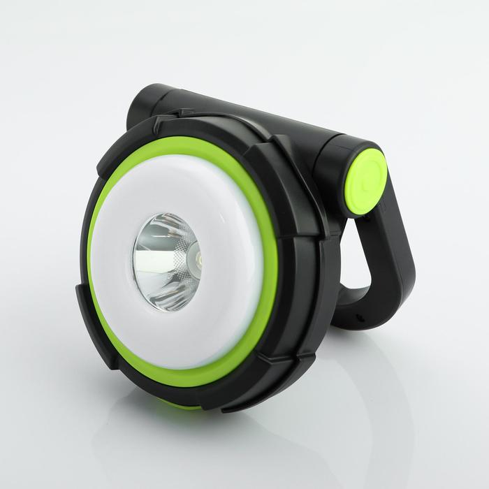 Фонарь аккумуляторный 3 Вт, 1200 мАч, USB, 3 магнита, солнечн. батарея, 2 режима
Фонарь аккумуляторный 3 Вт, 1200 мАч, USB, 3 магнита, солнечн. батарея, 2 режима