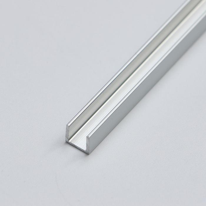 Планка торцевая для мебельного щита, матовая 4 мм