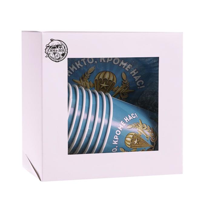 Набор бумажной посуды «ВДВ»
Набор бумажной посуды «ВДВ»