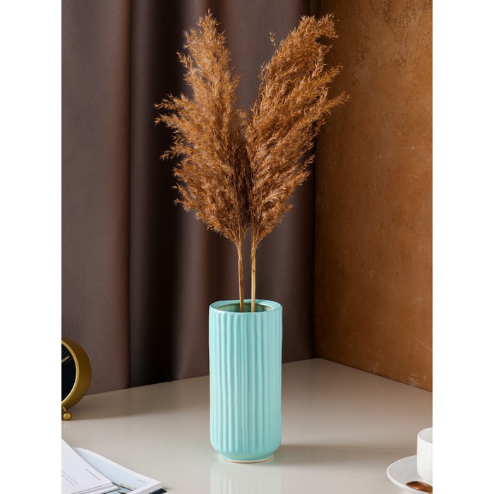 Ваза керамическая "Венза", настольная, голубая, 20 см
Ваза керамическая "Венза", настольная, голубая, 20 см