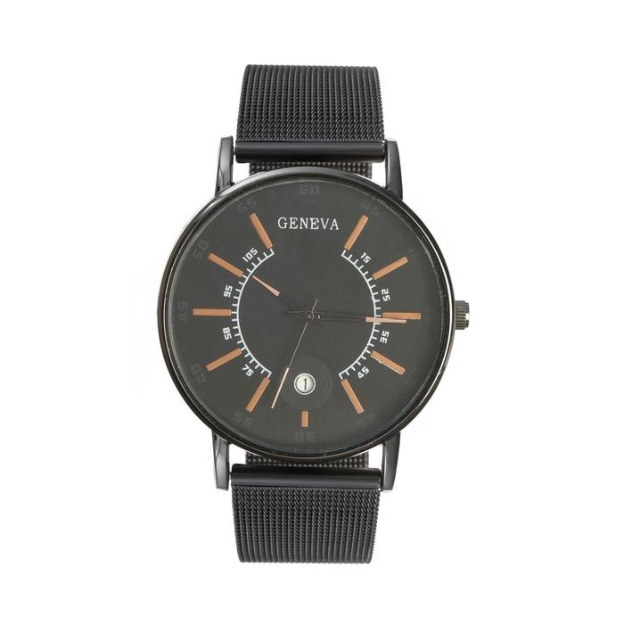 Часы наручные женские GENEVA, d=4.1 см, ремешок металл 22.5 см, с календарём
Часы наручные женские GENEVA, d=4.1 см, ремешок металл 22.5 см, с календарём