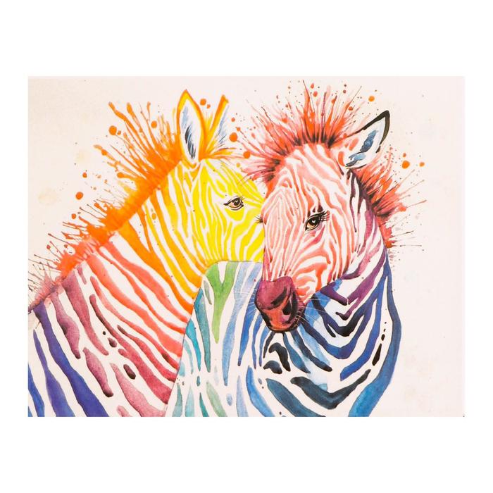 Роспись по холсту «Зебры» по номерам с красками по 3 мл+ кисти+инстр+крепеж, 30 × 40 см
Роспись по холсту «Зебры» по номерам с красками по 3 мл+ кисти+инстр+крепеж, 30 × 40 см