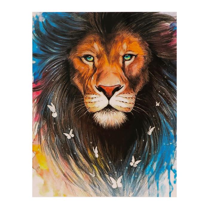 Роспись по холсту «Лев красавец» по номерам с красками по 3 мл+ кисти+инстр+крепеж, 30 × 40 см
Роспись по холсту «Лев красавец» по номерам с красками по 3 мл+ кисти+инстр+крепеж, 30 × 40 см