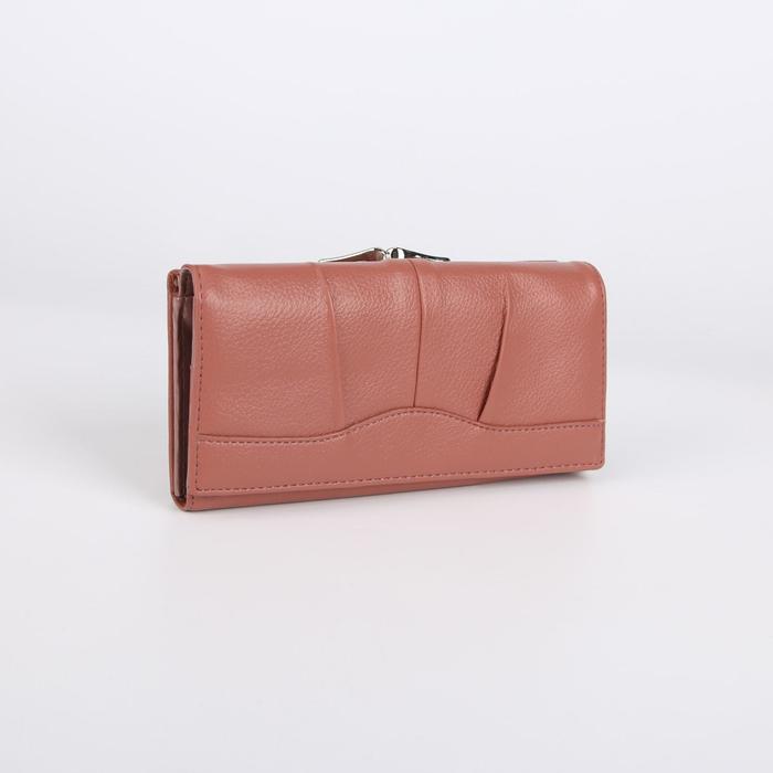 Кошелёк женский, 3 отдела на магнитах, цвет розовый
Кошелёк женский, 3 отдела на магнитах, цвет розовый