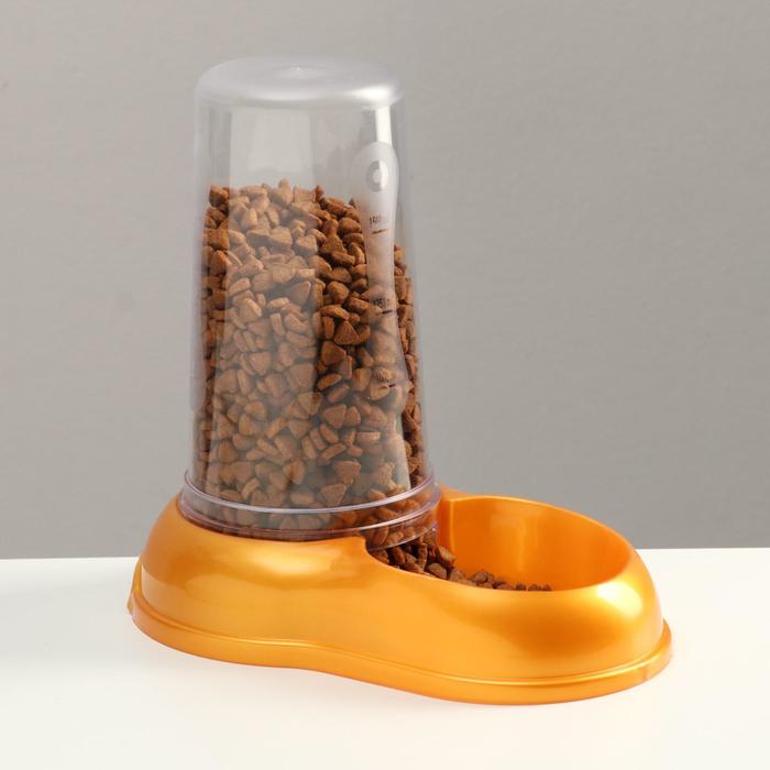 Автопоилка-автокормушка, золотой перламутр, 1,5 л
Автопоилка-автокормушка, золотой перламутр, 1,5 л