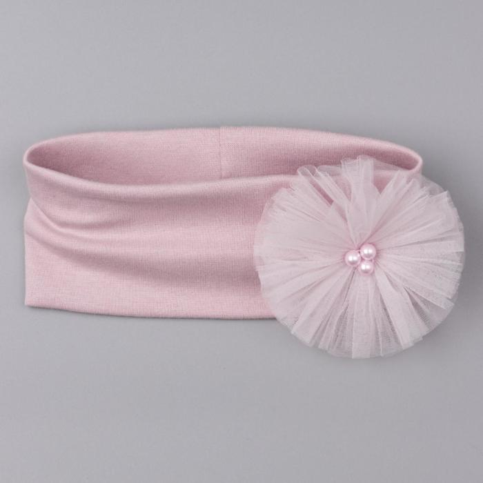 Повязка для девочки, цвет пудра, размер 50-53 см (3-6 лет)
Повязка для девочки, цвет пудра, размер 50-53 см (3-6 лет)