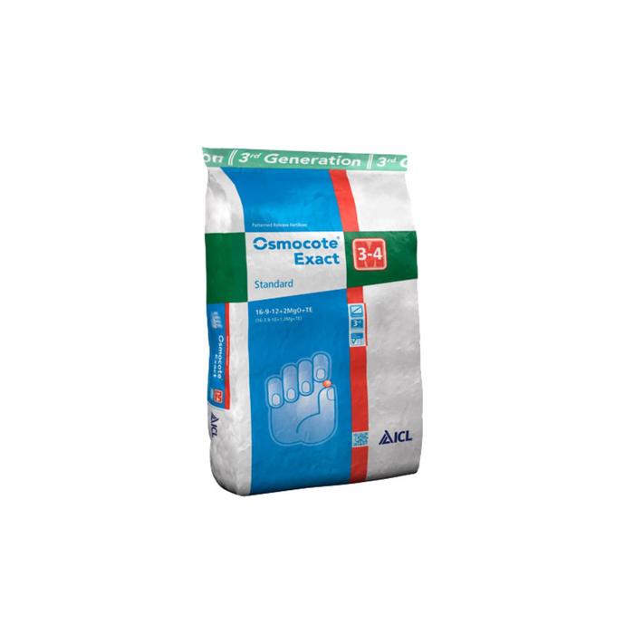 Осмокот "Exact Standart" (16-9-12+2М+мэ) 3-4 мес.,25 кг 
Осмокот "Exact Standart" (16-9-12+2М+мэ) 3-4 мес.,25 кг