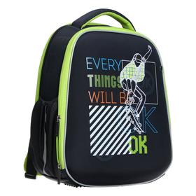 Рюкзак каркасный, Hatber, Ergonomic Plus, 38 х 29 х 16, с термосумкой, «Скейтбординг»
Рюкзак каркасный, Hatber, Ergonomic Plus, 38 х 29 х 16, с термосумкой, «Скейтбординг»