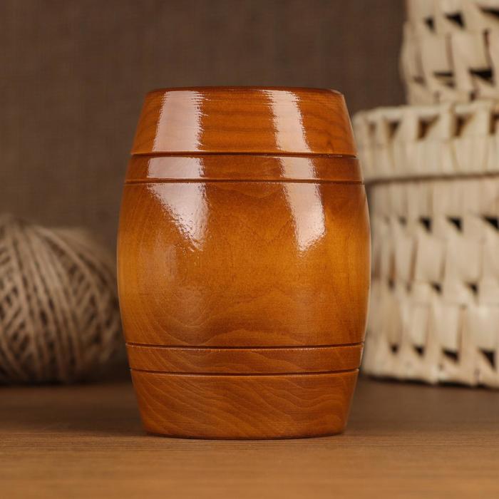 Бочонок для мёда и сыпучих продуктов, тёмный, 300 г,
Бочонок для мёда и сыпучих продуктов, тёмный, 300 г,