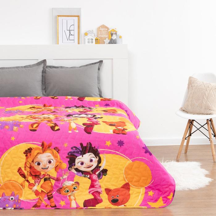 Покрывало стеганое Непоседа МУЛЬТ Девчонки 145х200см поплин 105 гм хл100%
Покрывало стеганое Непоседа МУЛЬТ Девчонки 145х200см поплин 105 гм хл100%