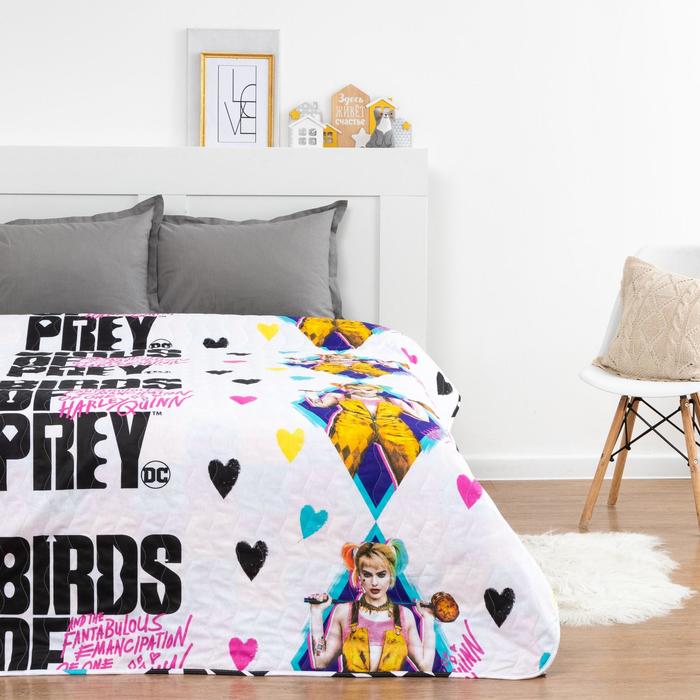 Покрывало стеганое Непоседа Харли Квинн Хищные птицы 145х200см поплин 105 гм хл100%
Покрывало стеганое Непоседа Харли Квинн Хищные птицы 145х200см поплин 105 гм хл100%