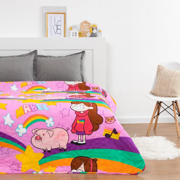 Покрывало детское «Непоседа» 1,5 сп , «Gravity Falls Мейбл и Пухля», 145х200см поплин 105 гм хл100%
Покрывало детское «Непоседа» 1,5 сп , «Gravity Falls Мейбл и Пухля», 145х200см поплин 105 гм хл100%