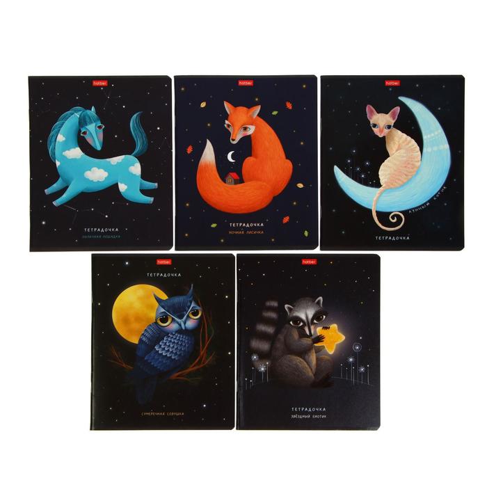 Тетрадь 48 листов в клетку "Звёздные мечтатели", обложка мелованный картон, выборочный лак, блок офсет, МИКС 
Тетрадь 48 листов в клетку "Звёздные мечтатели", обложка мелованный картон, выборочный лак, блок офсет, МИКС