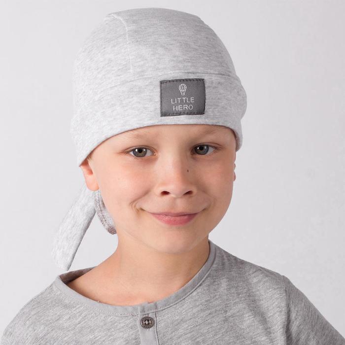 Бандана для мальчика, цвет серый, размер 46-50
Бандана для мальчика, цвет серый, размер 46-50