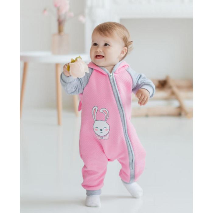 Комбинезон с капюшоном «Зайка», рост 62 см
Комбинезон с капюшоном «Зайка», рост 62 см