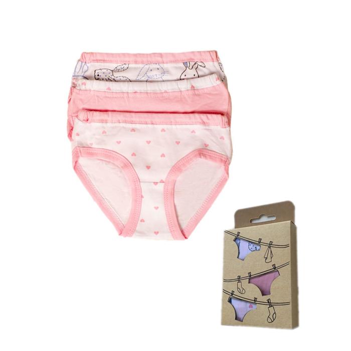 Набор из 3-х трусов для девочек, рост 92 см
Набор из 3-х трусов для девочек, рост 92 см